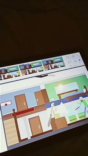 Granny vs baldi ( party 1)