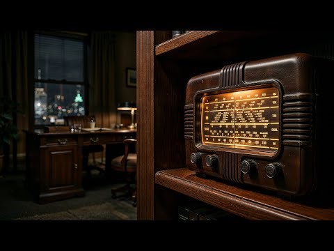 Private Eye Jazz Radio 📻 1940s Noir Rain & Thunder
