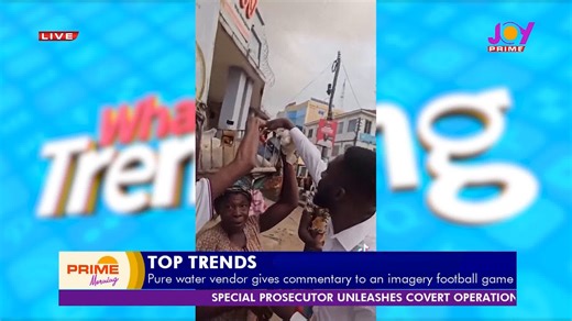 38K views · 1.7K reactions | This pure water seller's marketing strategy is next level藍藍 Asieduwaa Akumia brings you the internet's reaction. #PrimeMorning | Joy Prime | Facebook