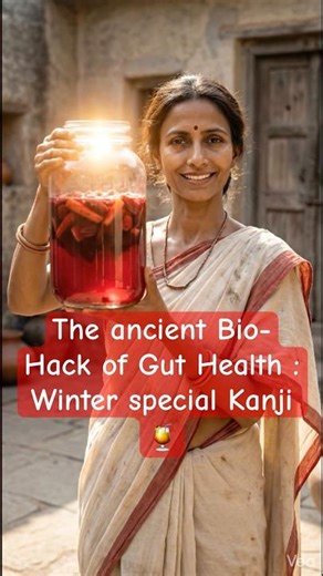 World's Oldest Probiotic?🏺History of Gajar Ki Kanji #shorts #historyfacts #foodhistory #kanji