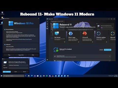 Rebound 11- Make Windows 11 System Apps Modern