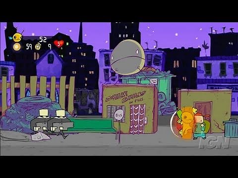 Alien Hominid Xbox Live Gameplay - First Boss