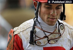 Jockey Is Atop the Favorite, and All of Racing (Published 2013)