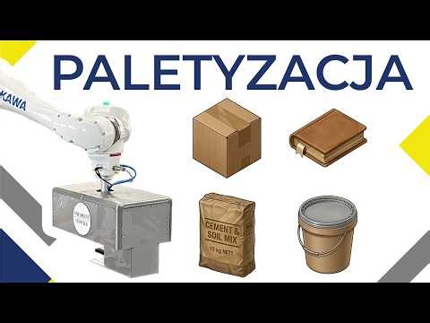 Mobilna stacja paletyzująca Paletobot - Yaskawa HC20