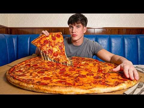 I Ate The Worlds Largest Pizza (12,000kcal)