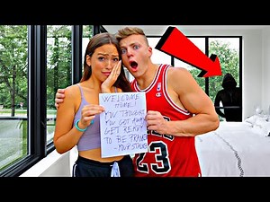 OUR STALKER LEFT US A NOTE! *CRAZY*