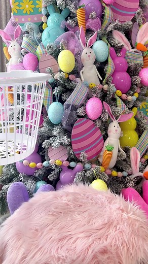 Yes, you do need a giant fluffy Skims-inspired DIY Easter Basket 😍🐰Details🐰Everything is from the Dollar Tree. I used:• 19-20 fluffy mop pads• 1 pool noodle • 4 zip ties • 1 tinsel bunny • hot glue (I use large @thegorillagluecompany glue sticks, not from Dollar Tree)• Giant Peep Pillows are in my B!0 Questions encouraged 💗#diyeasterbasket #diyeaster #easter #easterdiy #easterbasket #easterdecor #eastertreats #dollartree #dollartreediy #dollartreeeaster | Make It With Micah - DIY Decor