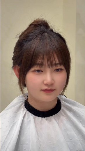 Perfect Wispy Bangs Transformation ✨ ✂️