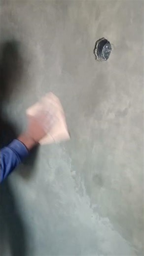 Smoothing Cement Surfaces Using the Cement Paper Technique