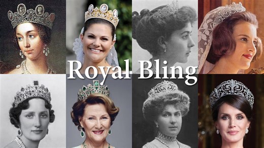 7 tiaras of European royal families