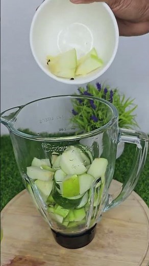 MEZCLA NOPAL, CHAYOTE, MANZANA VERDE Y PEPINO