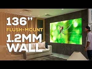 A 136” LED Video Wall Mounted Into... Marble! Check out the Impressive Northstar Tech Showroom!