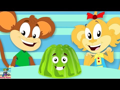 Jelly On A Plate Nursery Rhyme for Babies by Monkey Rhymes