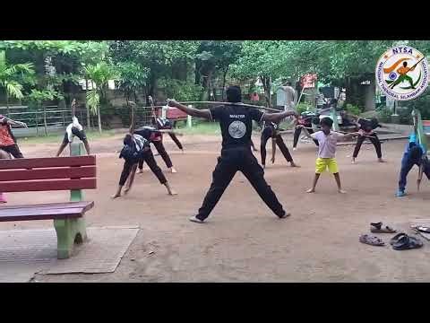 கம்பை வைத்து உடற்பயிற்சி பயிற்சி செய்யும் முறை பாகம் (1) #silambam 