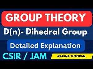Dihedral Group (D(n)) | Group Theory | CSIR NET | IIT JAM | Higher Mathematics