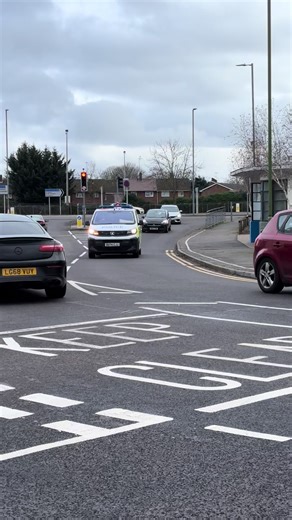 Marked Vauxhall Van and Blue Light Demo with Herts Police