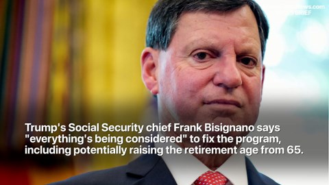 Social Security Chief Says 'everything' up for Change