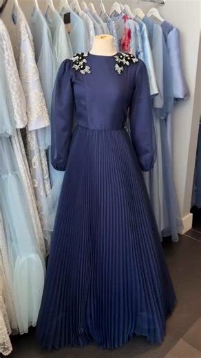 Exquisite Gowns on Instagram: "Three ways to wear it: the timeless basic gown, cinched with a belt, or dressed up with appliqués ✨ Which one’s your favorite?"