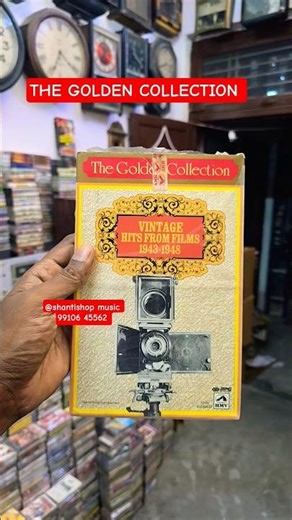 The golden collection vintage hits from films 1943-1948 cassettes set #shantishop #ytshorts