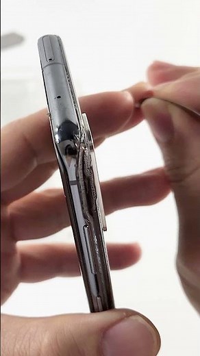 New Samsung Galaxy Cracked Screen Glass Only Repair Tips #shorts #crackedscreen #diy