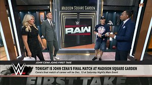John Cena talks about his final match in Madison Square Garden ❤️ "There's never been a better time to be in the WWE. ... Which is why It's time for me to walk away. ... I'd rather go now and leave the memories ... than risk doing bad work." | ESPN First Take
