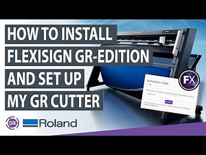 How to Install FlexiSIGN GR-edition and set up my GR Cutter