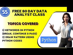 #55 Free Data analytics Course In Tamil/Data Analyst Course For Beginners/ Python For Beginners