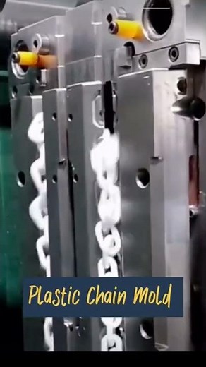 How plastic Chain is made ?|Injection Molding Machine