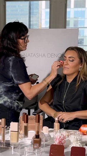 NATASHA DENONA on Instagram: "Alexis from @thelipsticklesbians in my makeup chair ft. my HY-GLAM FOUNDATION + I NEED A WARM EYESHADOW PALETTE (that she loves wearing herself so much)😏 I had so much joy doing Alexis’ FULL GLAM ✨Check out all the products I used on her down below 👇 #makeupbynatashadenona PRODUCTS USED: HY-GLAM FOUNDATION -N7 HY-GLAM CONCEALER - N7 + RN3 MACRO BLADE - black MACRO TECH - brown I NEED A WARM EYESHADOW PALETE HY-SCULPT - Drenched HY-BLUSH - Sweet Cheek