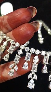 4 comments | Platinum plated silver based diamond replica necklace set with screws in earrings replica of Cartier ping 8826689946 | Swar Jewels | Facebook