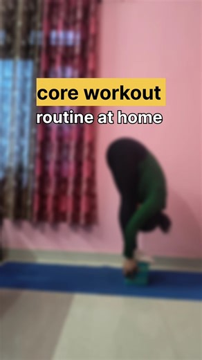 🎯CORE workout 💪routine at home 💥 Must try ✅