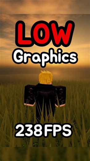 Low vs High Graphics in Roblox huge difference