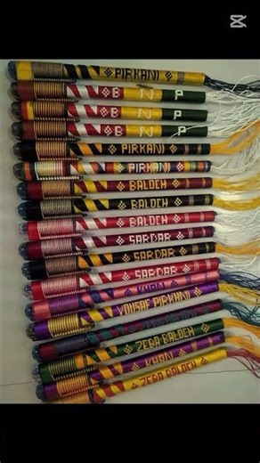 Name customized thread pen #nikaahpen /Urdu or English name)
