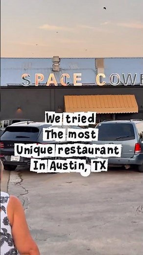 The Most Unique Restaurant We Tried in Austin, Texas - Space Cowboy #austintexas #foodietravel