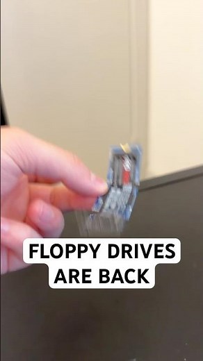 Floppy drives are back!?