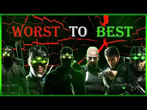 Every Splinter Cell Game Ranked From Worst to Best