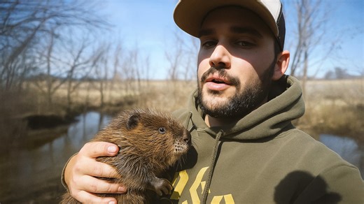 Crazy WILD BEAVER Catch Clean Cook!!!