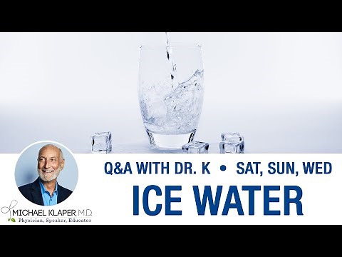 Drinking Ice Water - Does Water Temperature Affect Our Health?