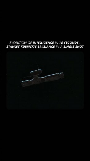 The Evolution of Intelligence in One Cut.|🎬: 2001: A Space Odyssey (1968)|