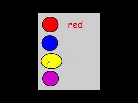 Learn the Colours of The Wiggles (2000)– Wiggly internet game