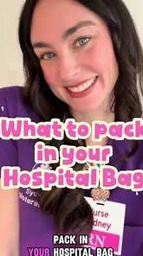 What to pack in your hospital bag from target from a labor/postpartum nurse 🤰🤱 Check out my