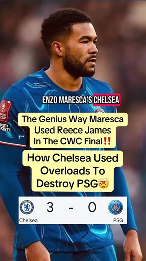 Genius Tactics of Enzo Maresca Against PSG Explained