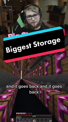 Exploring the Largest Hardcore Minecraft Storage System