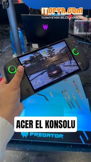 Handheld console from Acer: Predator Atlas #collaboration
