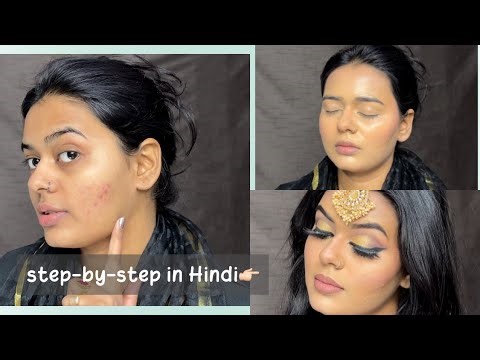 BEGINNERS GUIDE: To FLAWLESS MAKEUP Tutorial in Hindi 😍 Full Face Transformation SupriyaShroff 