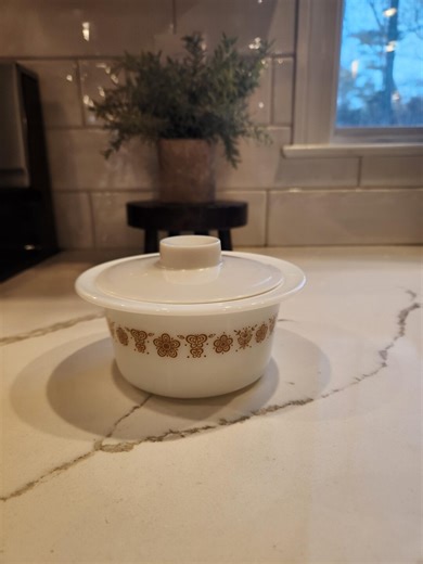 Vintage Pyrex Butterfly Gold Butter Tub With Lid - Etsy