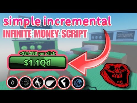 [OP] ROBLOX Simple Incremental Script (Infinite Money) - Roblox Script 2024