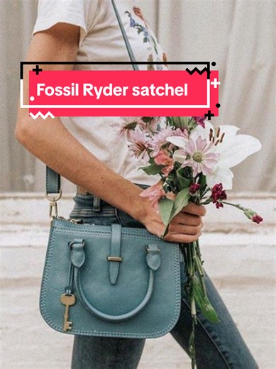 This Fossil Ryder satchel has lived a life 🤎 Do I repair her… or distress her more and let the character shine? #thrifted #thrift #upcycle #thrifting #thriftfinds