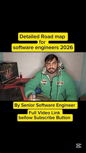 Detailed Software Engineer Road map 2026#waseemstack #seniorsoftwareengineer #roadmap2026