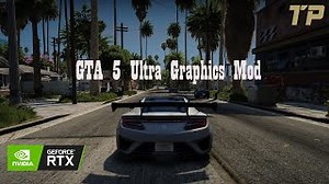 GTA 5 Mods - Next Gen Ultra Graphics And Realistic Ray Tracing With Remastered Vegetation On RTX2060